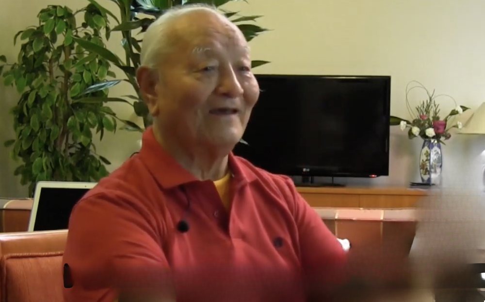 Yantra Yoga and Vajra Dance with Prof. Namkhai Norbu