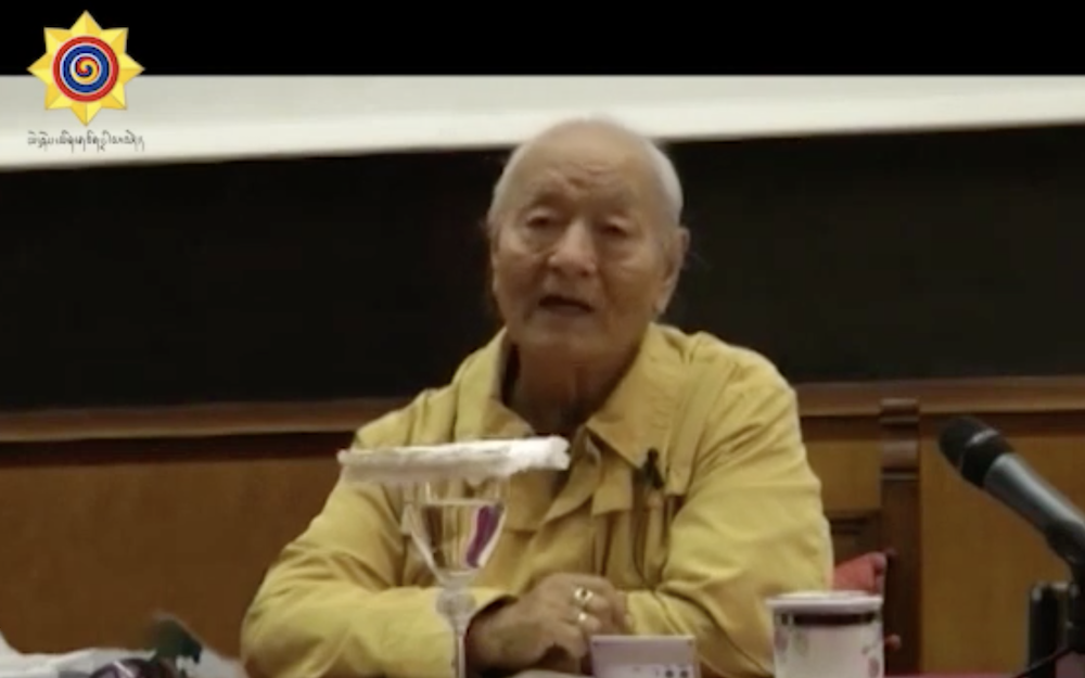 Prof. Namkhai Norbu explains about tibetan astrology
