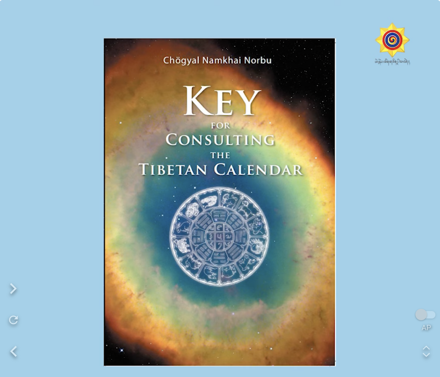 KEY FOR CONSULTING THE TIBETAN CALENDAR